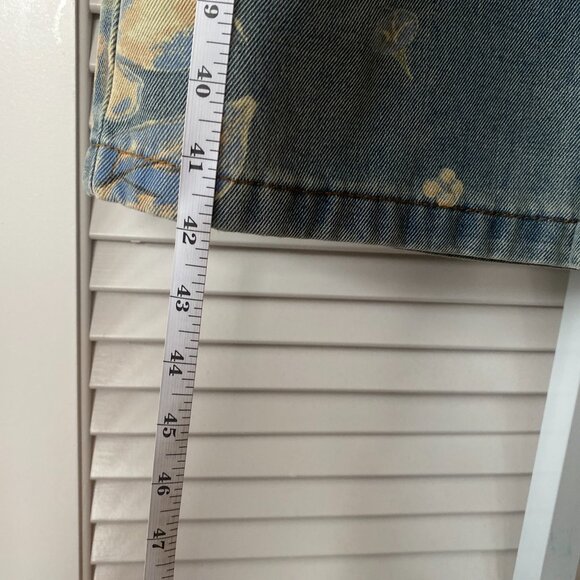 NWT Aelfric Eden Floral Baggy Jeans, Size 28 - Picture 3 of 12